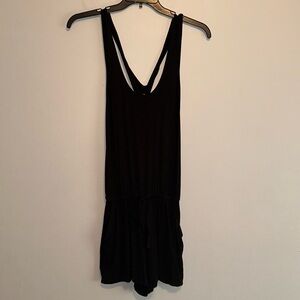 Aerie Loungewear Crisscross Racerback Romper